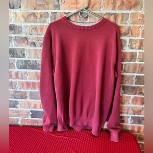 Duluth Trading Co Maroon Crew Neck Sweater Men’s Size: XL/Tall
